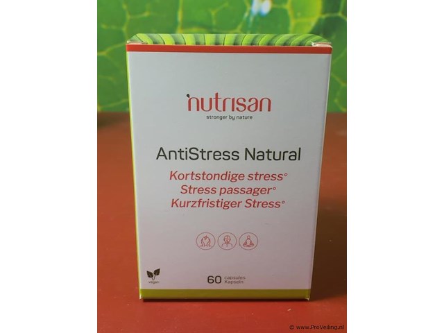 Voedingssupplement antistress natural - 4 doosjes á 60 capsules - afbeelding 2 van  6