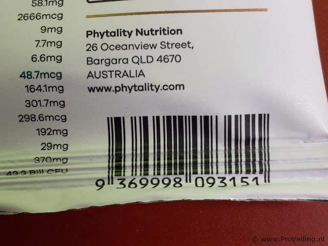 Voedingssupplement phytoplankton super greens phytoplankton super greens - 2 doosjes - afbeelding 5 van  5