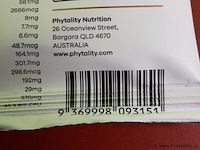 Voedingssupplement phytoplankton super greens phytoplankton super greens - 2 doosjes - afbeelding 5 van  5