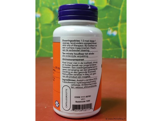 Voedingssupplementen, diverse soorten o.a. appelazijn, lijnzaadolie, acetyl l-carnitine alc & vitamine d3 - afbeelding 3 van  15