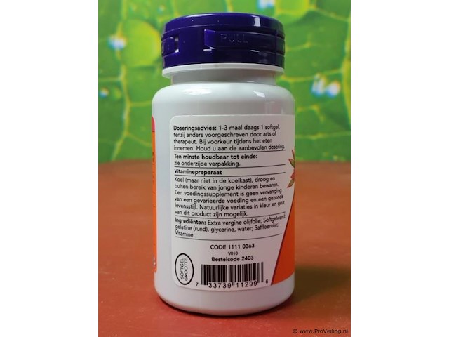 Voedingssupplementen, diverse soorten o.a. appelazijn, lijnzaadolie, acetyl l-carnitine alc & vitamine d3 - afbeelding 6 van  15