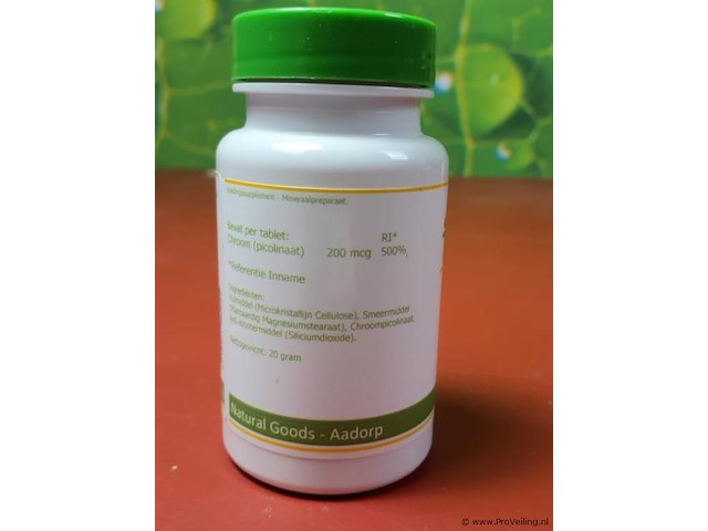 Voedingssupplementen, diverse soorten o.a. biotica, vitamine d3 & foliumzuur - afbeelding 7 van  19