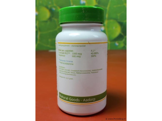 Voedingssupplementen, diverse soorten o.a. biotica, vitamine d3 & foliumzuur - afbeelding 10 van  19