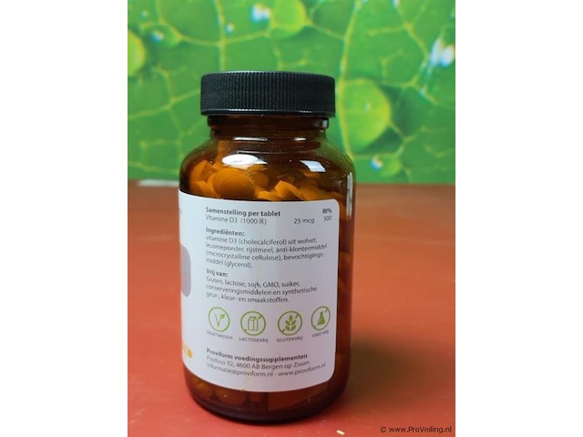 Voedingssupplementen, diverse soorten o.a. biotica, vitamine d3 & foliumzuur - afbeelding 16 van  19