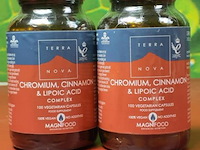 Voedingssupplementen, diverse soorten o.a. calcium magnesium & chromium, cinnamon & lipoic acid complex - afbeelding 5 van  16