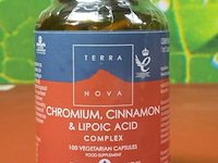 Voedingssupplementen, diverse soorten o.a. calcium magnesium & chromium, cinnamon & lipoic acid complex - afbeelding 13 van  16
