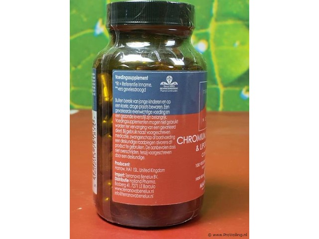 Voedingssupplementen, diverse soorten o.a. calcium magnesium & chromium, cinnamon & lipoic acid complex - afbeelding 14 van  16