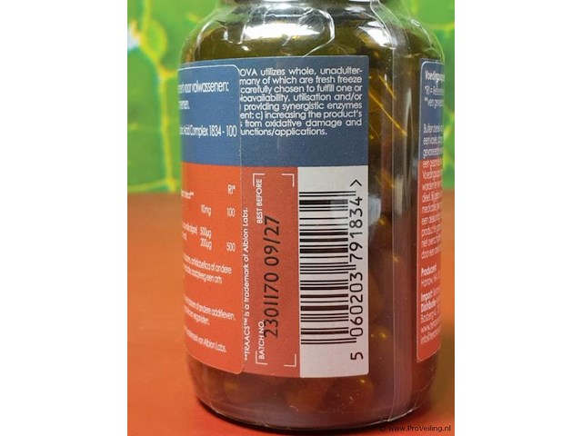 Voedingssupplementen, diverse soorten o.a. calcium magnesium & chromium, cinnamon & lipoic acid complex - afbeelding 16 van  16