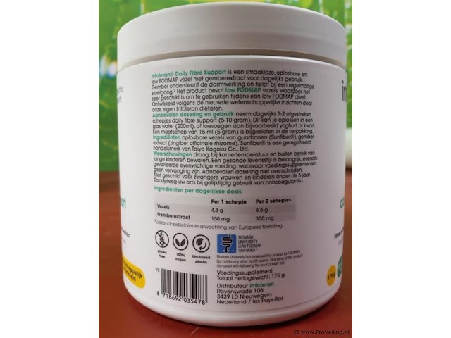 Voedingssupplementen, diverse soorten o.a. daily fibre support transit intestinal daily fibre support transit intestinal & cozidase - afbeelding 6 van  8
