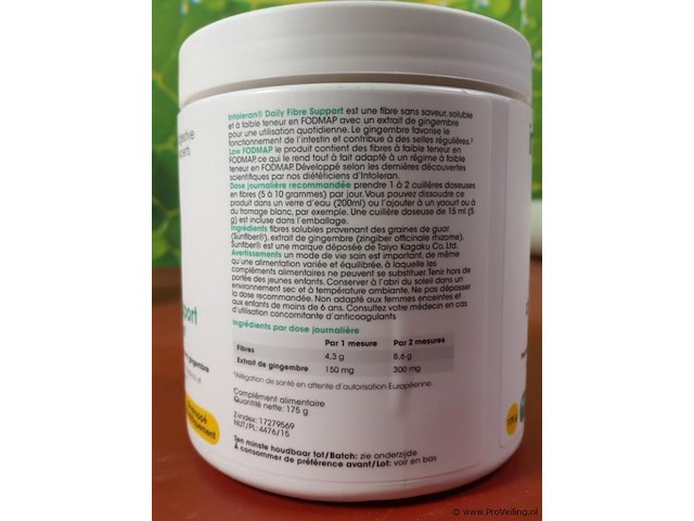 Voedingssupplementen, diverse soorten o.a. daily fibre support transit intestinal daily fibre support transit intestinal & cozidase - afbeelding 7 van  8
