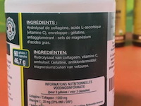 Voedingssupplementen, diverse soorten o.a. duivelsklauw, biotica & collageensupplementfles collagen aminolock original - afbeelding 9 van  15