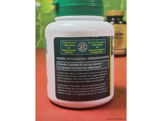 Voedingssupplementen, diverse soorten o.a. duivelsklauw, biotica & collageensupplementfles collagen aminolock original - afbeelding 11 van  15