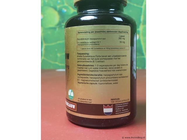 Voedingssupplementen, diverse soorten o.a. duivelsklauw, biotica & collageensupplementfles collagen aminolock original - afbeelding 13 van  15