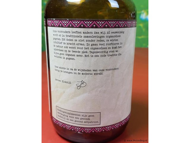 Voedingssupplementen, diverse soorten o.a. grasgevoerde long, natuurlijke vitamine c & rauwe oerkerfir - afbeelding 3 van  18