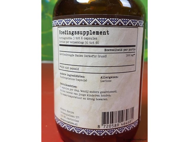 Voedingssupplementen, diverse soorten o.a. grasgevoerde long, natuurlijke vitamine c & rauwe oerkerfir - afbeelding 9 van  18