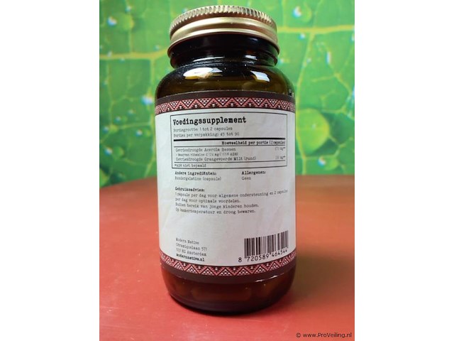 Voedingssupplementen, diverse soorten o.a. grasgevoerde long, natuurlijke vitamine c & rauwe oerkerfir - afbeelding 12 van  18