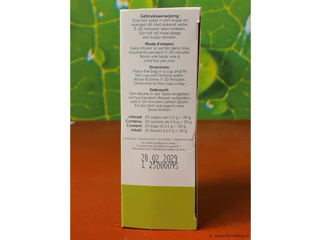 Voedingssupplementen, diverse soorten o.a. jacob hooy vitamine e, peppermint & zweedse kruiden - afbeelding 2 van  14