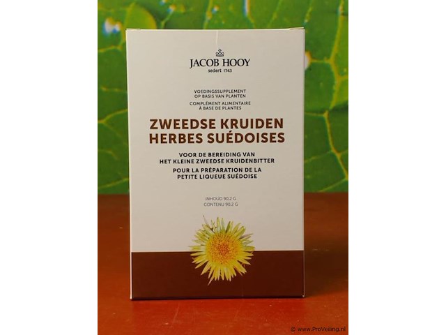 Voedingssupplementen, diverse soorten o.a. jacob hooy vitamine e, peppermint & zweedse kruiden - afbeelding 4 van  14