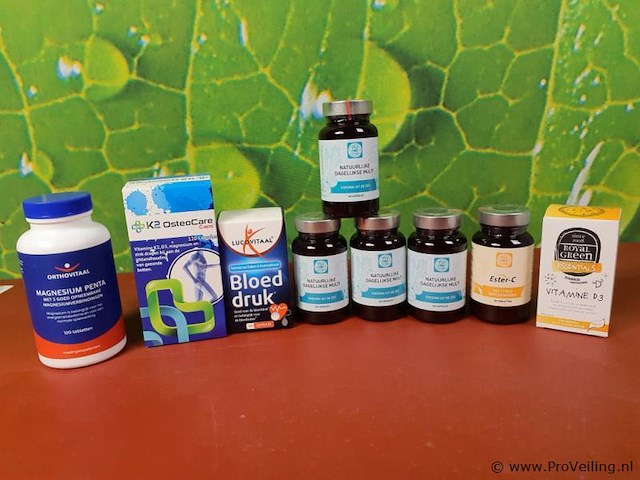 Voedingssupplementen, diverse soorten o.a. magnesium, dagelijkse multi & ester-c - afbeelding 1 van  23