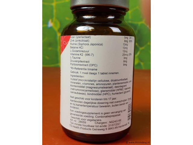 Voedingssupplementen, diverse soorten o.a. metasilicium, mega multi & rpsh gaster-hcl sana interest - afbeelding 2 van  26