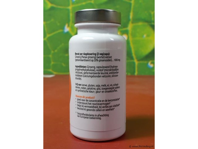 Voedingssupplementen, diverse soorten o.a. panax ginseng extract & zink 4 in 1 - afbeelding 3 van  16