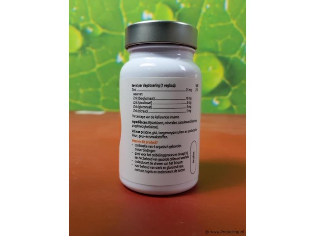 Voedingssupplementen, diverse soorten o.a. panax ginseng extract & zink 4 in 1 - afbeelding 14 van  16
