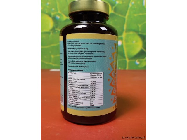 Voedingssupplementen, diverse soorten o.a. relax & chaga - afbeelding 3 van  18