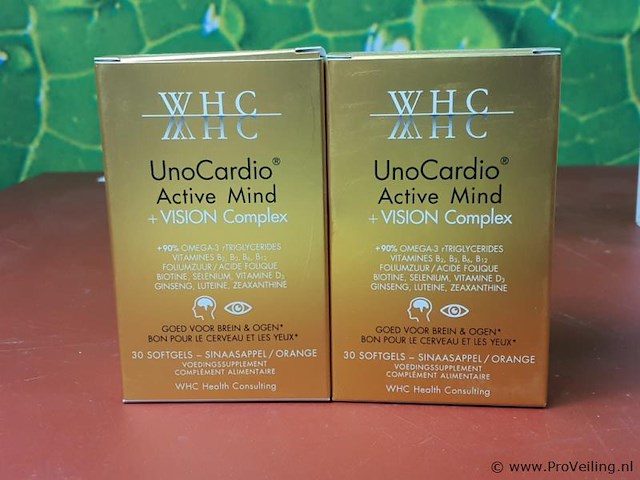 Voedingssupplementen, diverse soorten o.a. unocardio active mind + vision complex & b-hada - afbeelding 4 van  11