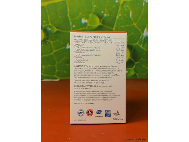 Voedingssupplementen, diverse soorten o.a. unocardio active mind + vision complex & b-hada - afbeelding 10 van  11