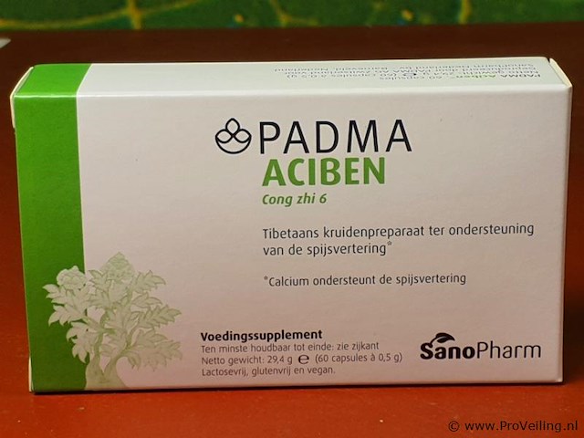 Voedingssupplementen, diverse soorten o.a. viburcol homeopathisch geneesmiddel, bio-flora & padma aciben - afbeelding 15 van  19