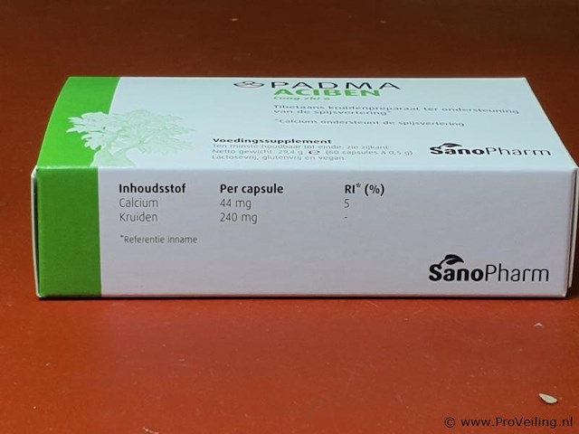 Voedingssupplementen, diverse soorten o.a. viburcol homeopathisch geneesmiddel, bio-flora & padma aciben - afbeelding 17 van  19