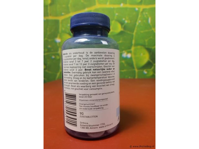 Voedingssupplementen, diverse soorten o.a. zink zuigtabletten, omega-3 vegan & stress b-complex - afbeelding 4 van  22