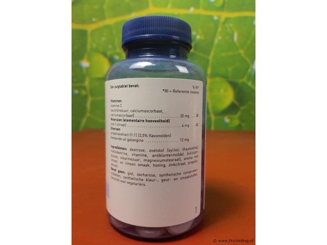 Voedingssupplementen, diverse soorten o.a. zink zuigtabletten, omega-3 vegan & stress b-complex - afbeelding 5 van  22