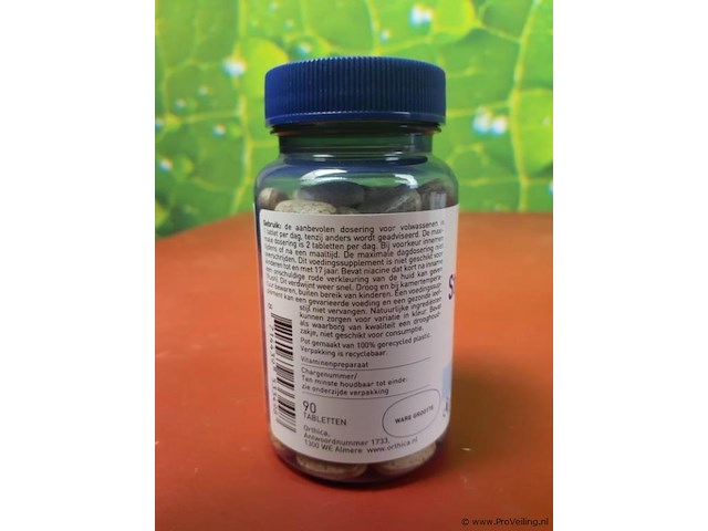 Voedingssupplementen, diverse soorten o.a. zink zuigtabletten, omega-3 vegan & stress b-complex - afbeelding 19 van  22