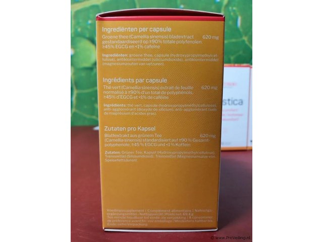 Voedingssupplementen o.a. ultra green tea, mastica & immuril - afbeelding 6 van  12