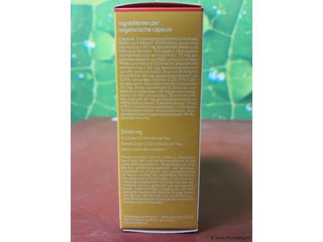 Voedingssupplementen o.a. ultra green tea, mastica & immuril - afbeelding 12 van  12