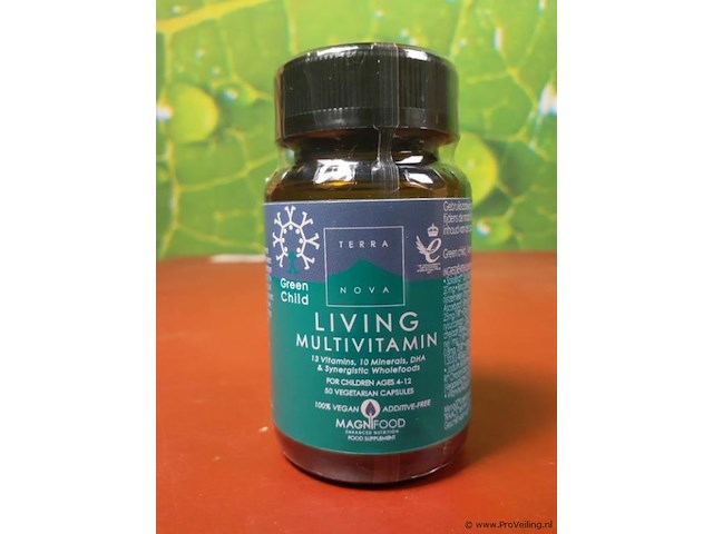 Voedingssupplementpot sneaky greens with berries & more & living multivitamin - afbeelding 4 van  15