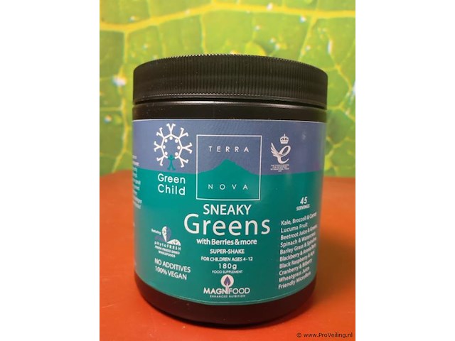 Voedingssupplementpot sneaky greens with berries & more & living multivitamin - afbeelding 8 van  15