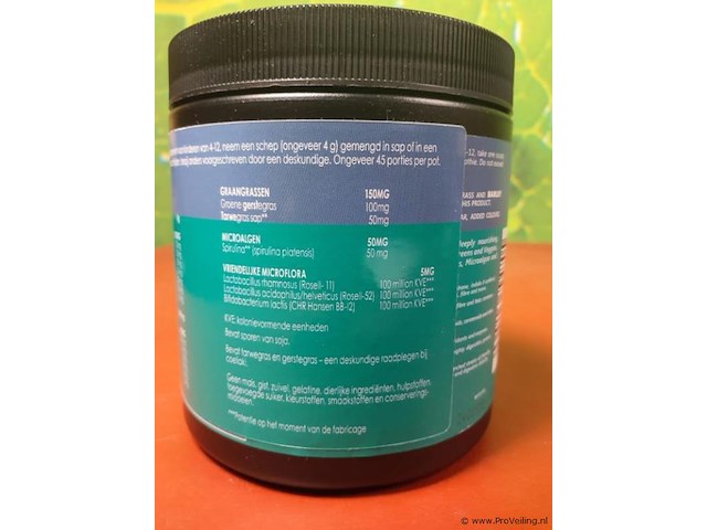 Voedingssupplementpot sneaky greens with berries & more & living multivitamin - afbeelding 11 van  15
