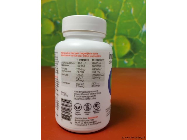 Voedingsupplementen, diverse soorten o.a. intoleran gut support duo & quatrase 5000 enzymenmix - afbeelding 7 van  13