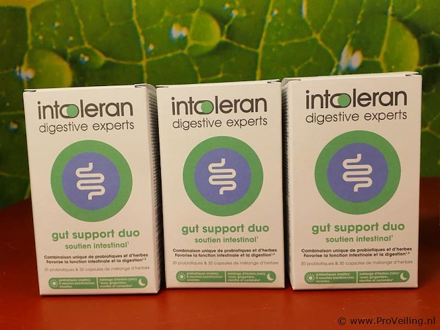 Voedingsupplementen, diverse soorten o.a. intoleran gut support duo & quatrase 5000 enzymenmix - afbeelding 9 van  13