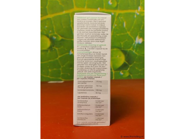 Voedingsupplementen, diverse soorten o.a. intoleran gut support duo & quatrase 5000 enzymenmix - afbeelding 10 van  13