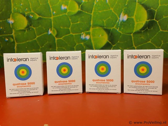 Voedingsupplementen, diverse soorten o.a. intoleran gut support duo & quatrase 5000 enzymenmix - afbeelding 12 van  13