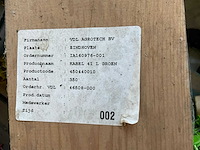 Voerkabel op haspel (2x) - afbeelding 2 van  2