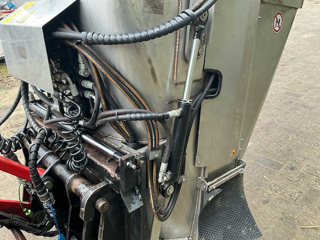 Voermeng bak/hydraulische mengbak rvs - afbeelding 12 van  16