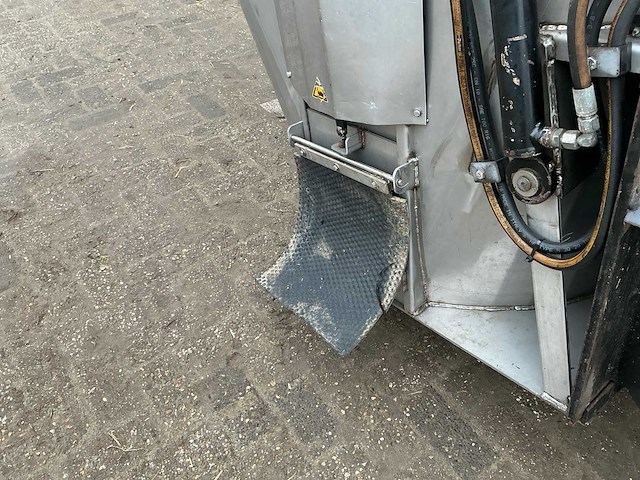 Voermeng bak/hydraulische mengbak rvs - afbeelding 3 van  16