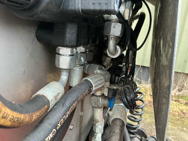 Voermeng bak/hydraulische mengbak rvs - afbeelding 6 van  16