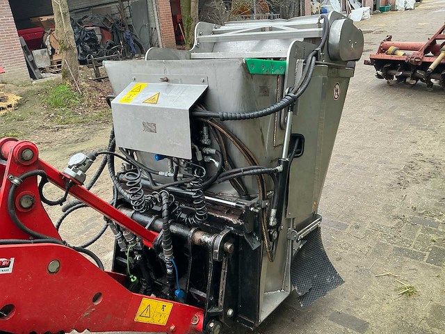 Voermeng bak/hydraulische mengbak rvs - afbeelding 11 van  16