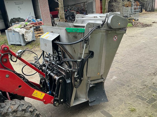 Voermeng bak/hydraulische mengbak rvs - afbeelding 12 van  16