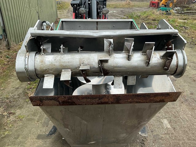 Voermeng bak/hydraulische mengbak rvs - afbeelding 15 van  16